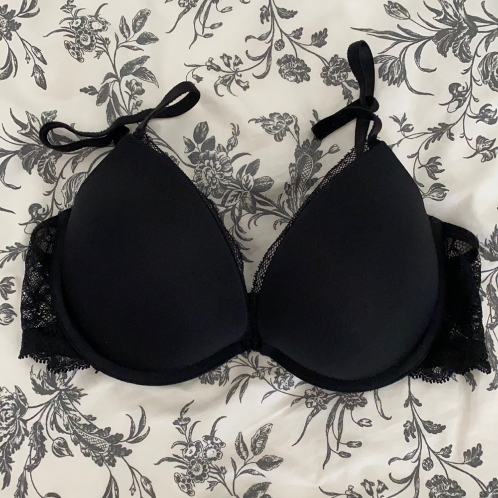 Calvin Klein Plunge Push Up Bra